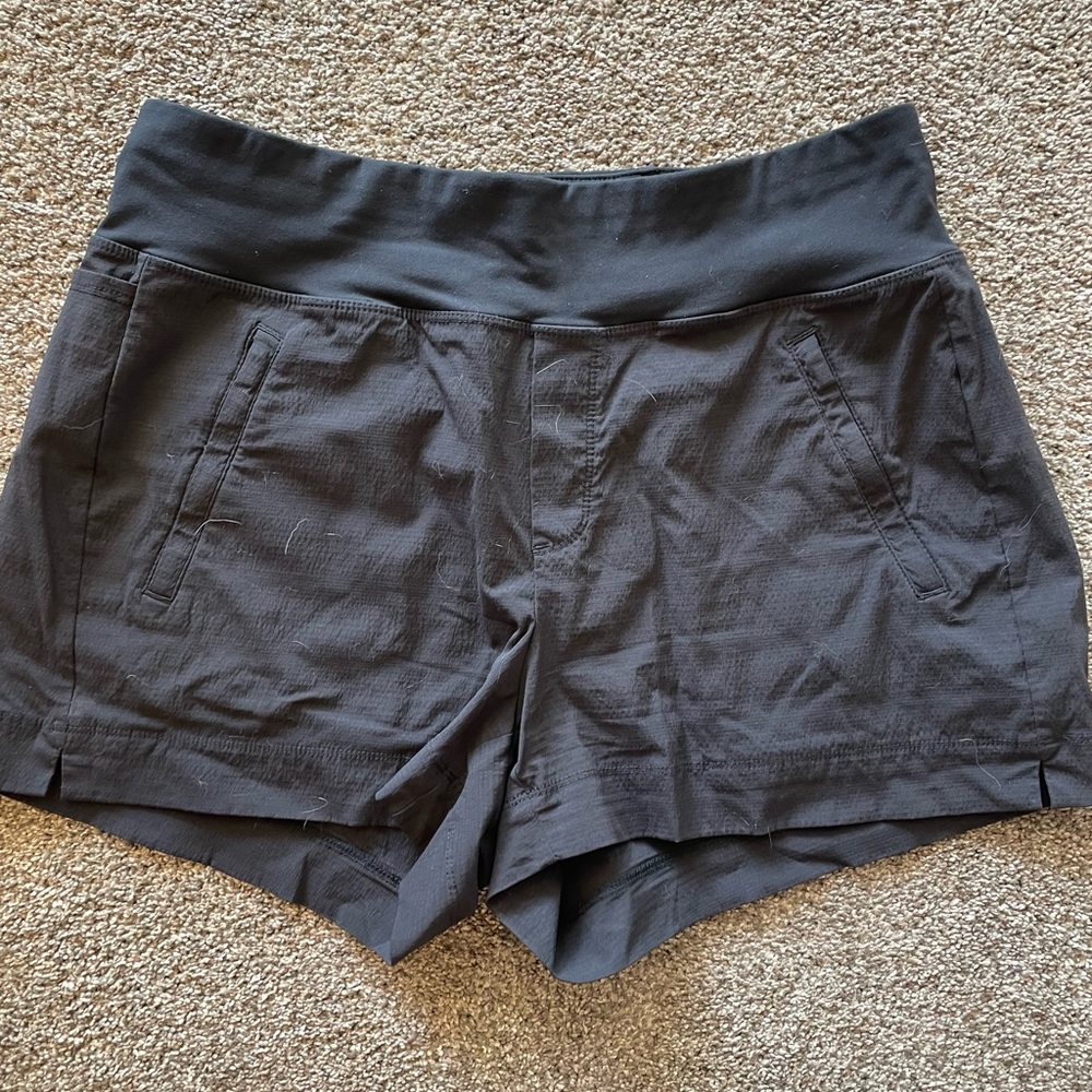 Athleta High Waist Black Shorts